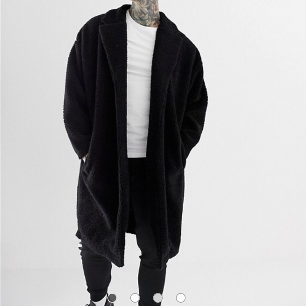 Asos fuzzy jacket